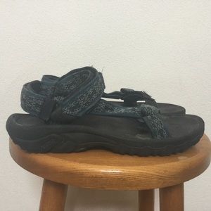 Teva Hurricane Blue Strappy Sandal Size 8